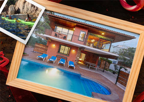 Pack 3 noches + Kayak <br>(Alojamiento casa 'Montané' 12 pax.)